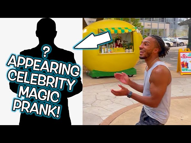 How to Make a CELEBRITY APPEAR! [Magic Prank!]
