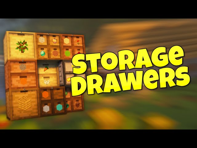 Minecraft Storage Drawers - Complete Guide