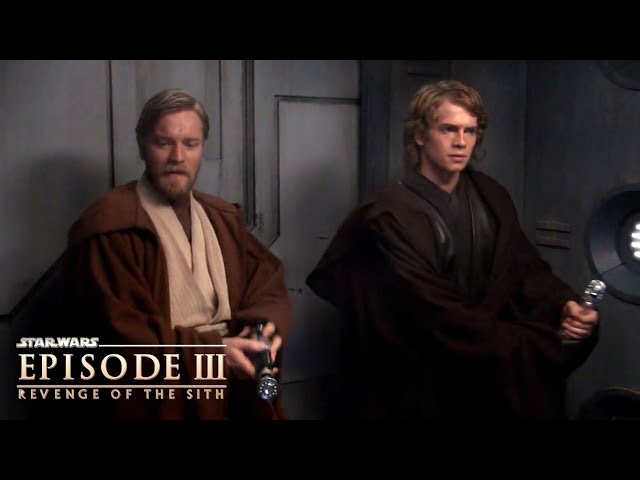 Skywalker and Kenobi Elevator Antics [4K HDR] - Star Wars: Revenge of the Sith