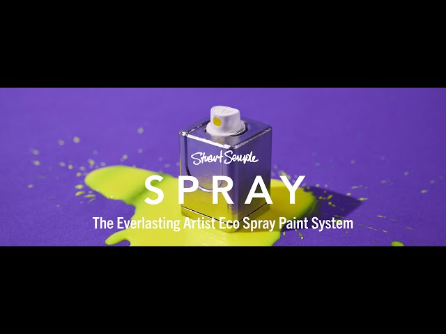 I re-invented the spray can for us all! SPRAY is an everlasting device that can spray any paint.