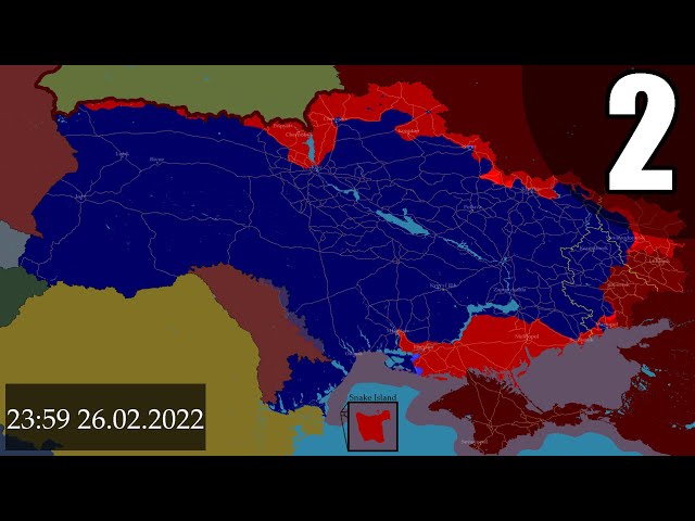 Russian invasion of Ukraine every hour 26.02.2022