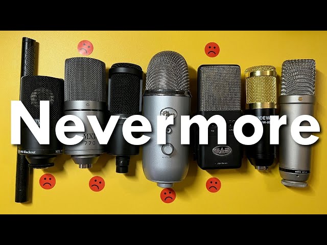 Don't buy these popular microphones. Get these instead.