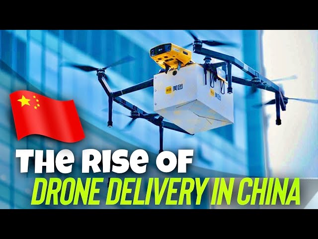 How China is redefining the delivery industry with DRONES!