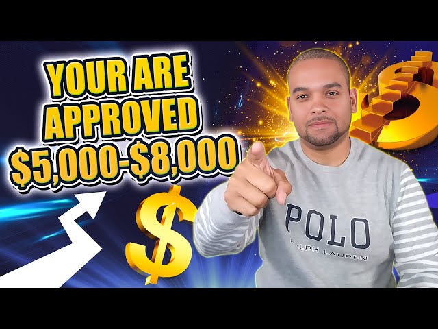 Anyone Can Get APPROVED For This $8,000 Line Of Credit Instantly Today