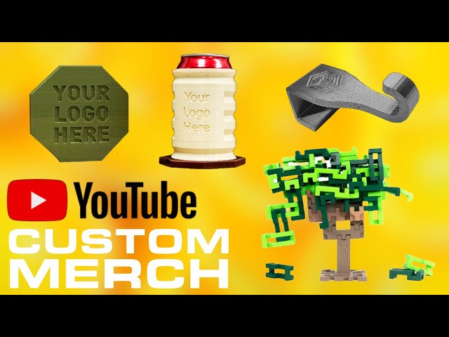 The Future of Youtube Merch is 3D Printed