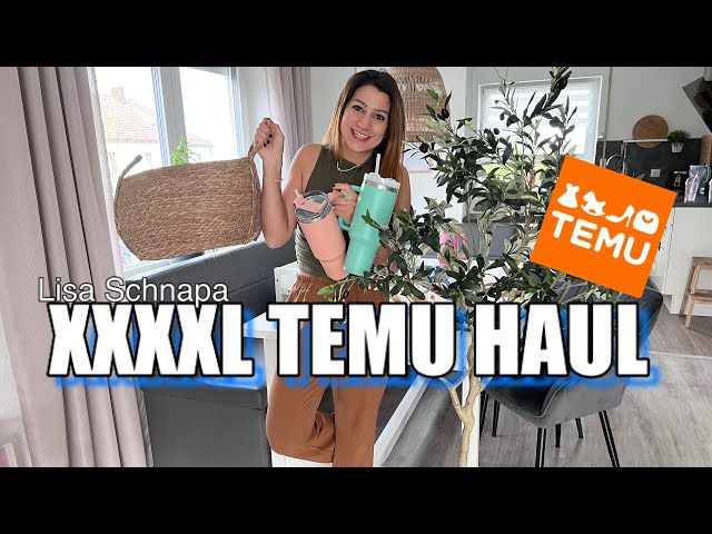 XXXXL TEMU HAUL | Mein Temu-Einkauf bin leicht eskaliert | 25€ Olivenzweige🌳 | 100€ Gutscheinpaket