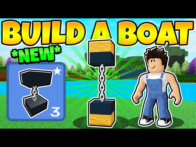 HIDDEN UPDATE That lets you build CHAINS In Build a Boat!