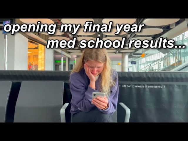 OPENING MY FINAL YEAR MED SCHOOL RESULTS (+ results predictions and F1 job update)