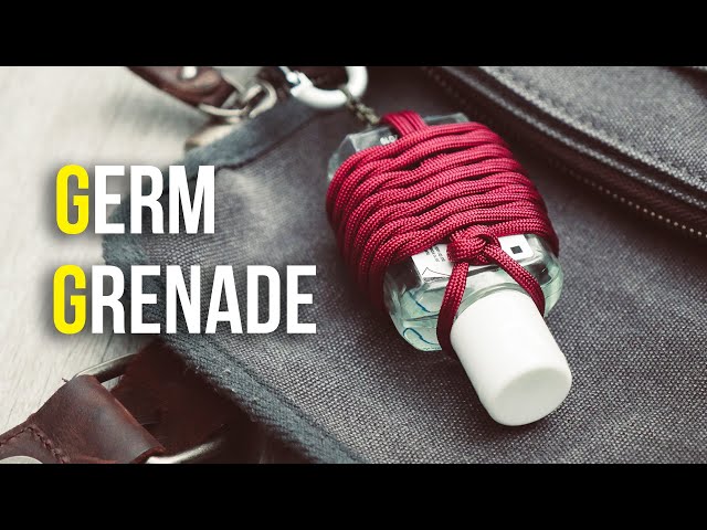 💣💥Destroy Those Nasty Germs With A Paracord Hand Sanitizer Holder Tutorial