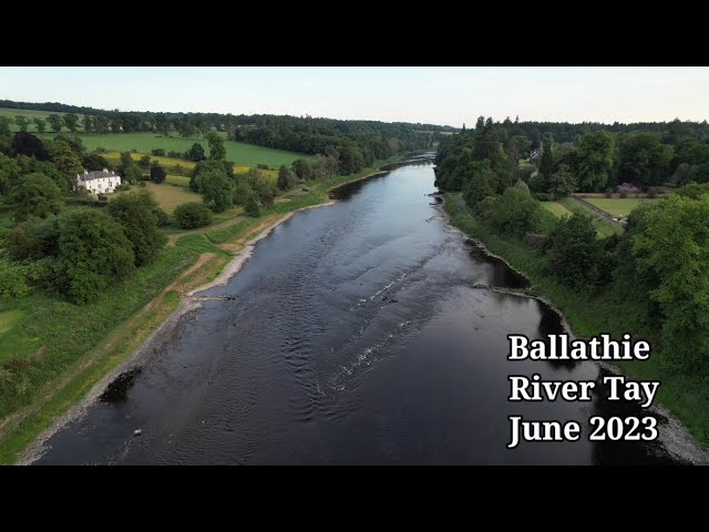 Scottish Salmon Fishing River Tay Ballathie June 2023