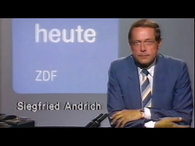 ZDF Ansage, Vorschau, heute-Spätnachrichten (07.07.1984)