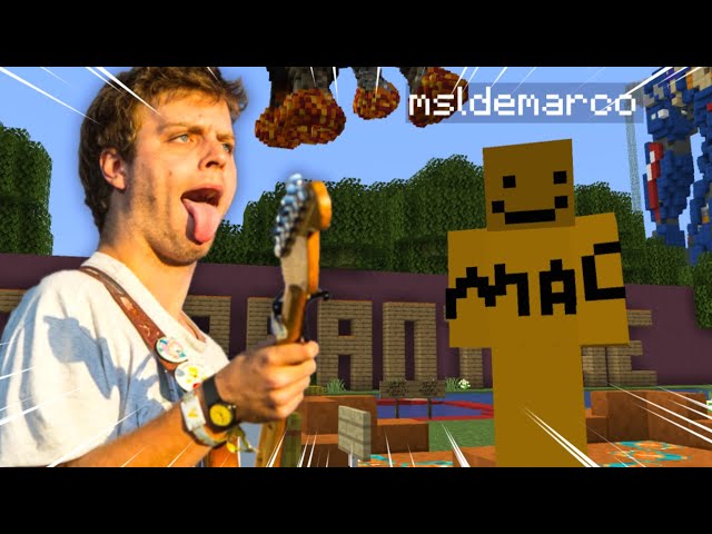 Playing on a Famous Musician's Minecraft Server (Mac DeMarco)