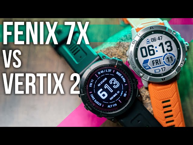 Garmin Fenix 7X vs COROS Vertix 2 In-Depth Comparison - Which Rugged Fitness Watch Is Right for You?