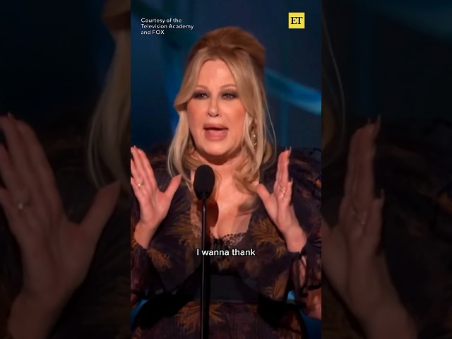 Jennifer Coolidge Thanks "All The Evil Gays" At the 2023 Emmys #shorts