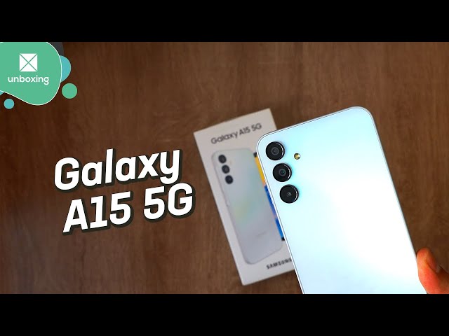 Samsung Galaxy A15 5G | Unboxing en español