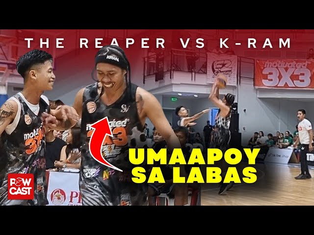 The Reaper vs K-Ram One-on-One exhibition Basketball | Motivated 3x3