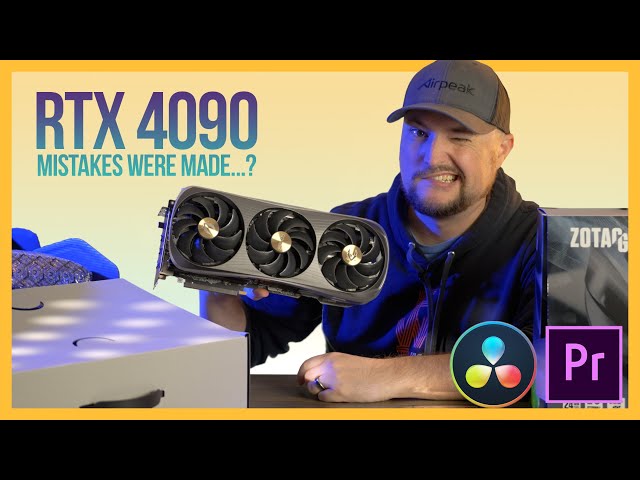 RTX 4090 (Zotac) video production benchmarks and real-world review