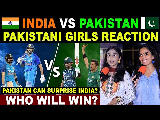 Pakistan Girls Reaction on 14 October INDIA VS PAKISTAN ICC WorldCup 2023 | Who will Win?