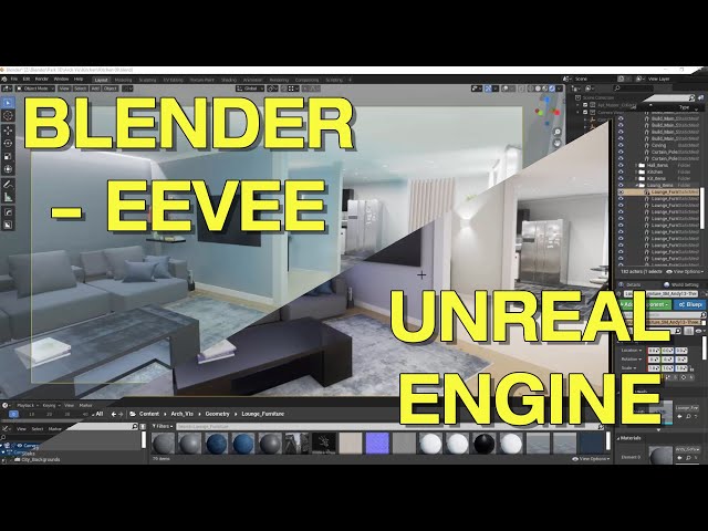 Blender, Eevee and Unreal Two incredible Free programs . A basic comparison of the two renderers.