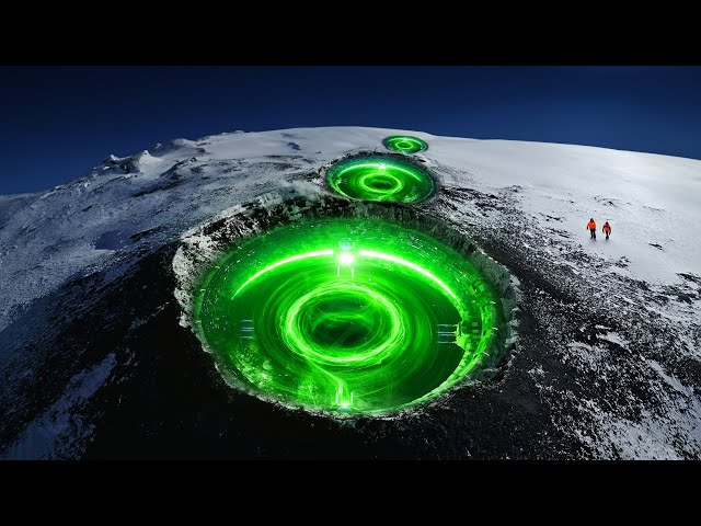 Verborgene Zivilisation im inneren der Erde plötzlich in der Antarktis gefunden