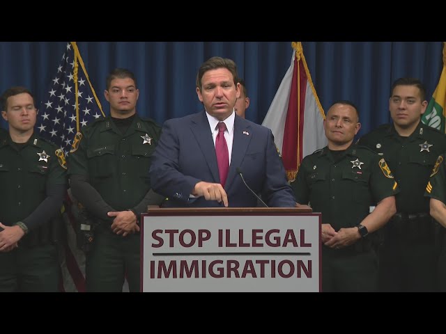 Gov. Ron DeSantis on illegal immigration from Haiti