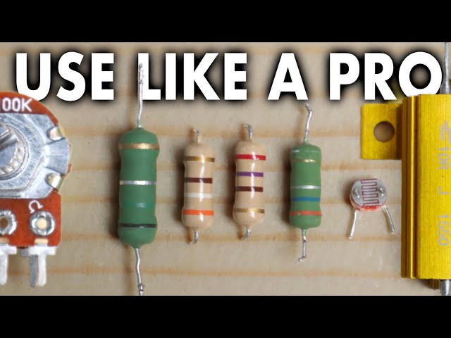 Understand resistors better than EVERYONE, a PRO guide to all common resistors.