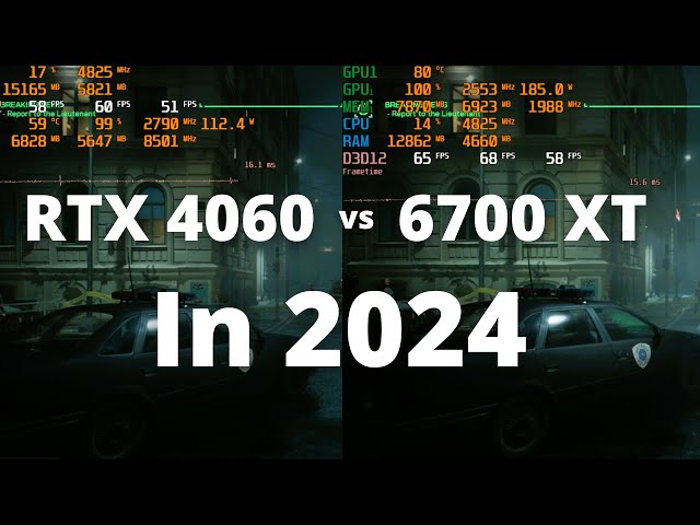 Best $300 GPU in 2024? RTX 4060 vs RX 6700 XT (and 6750 XT)- The Ultimate Comparison!!!