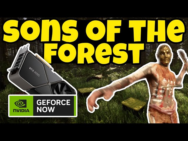 Sons Of The Forest 4080 GeForce NOW Ultimate Ultrawide Performance & Gameplay