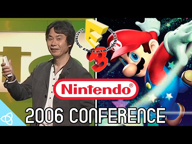 Nintendo E3 2006 Press Conference Highlights [Wii Sports, Mario Galaxy, Zelda TP, Project Hammer]