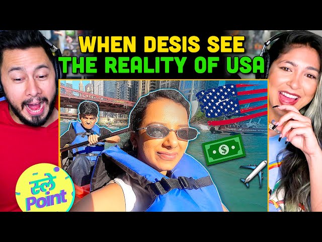 SLAYY POINT | When Desis See The Reality of USA (Chicago) REACTION!