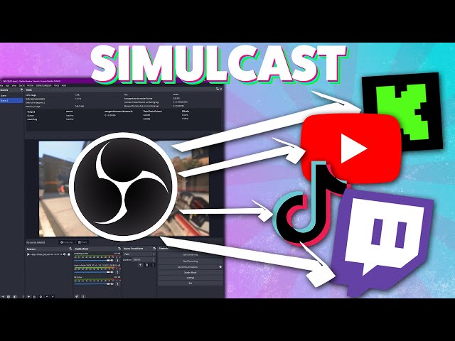 How to MultiStream with OBS the Right Way (Simulcast to Twitch, YouTube, Tiktok & more!)