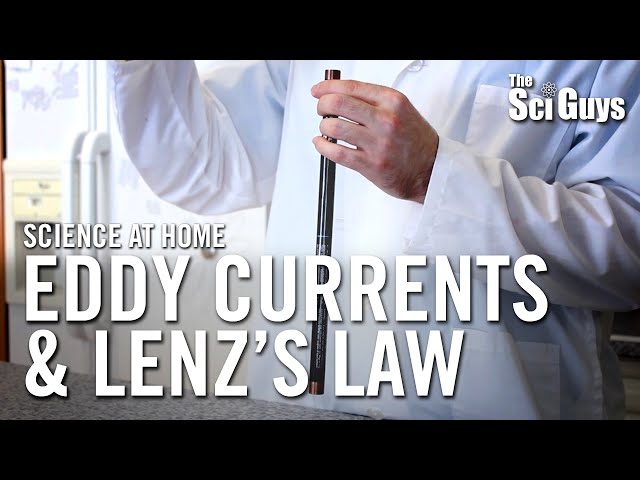 The Sci Guys: Science at Home - SE3 - EP5: Magnet in a Copper Tube - Eddy Currents & Lenz's Law