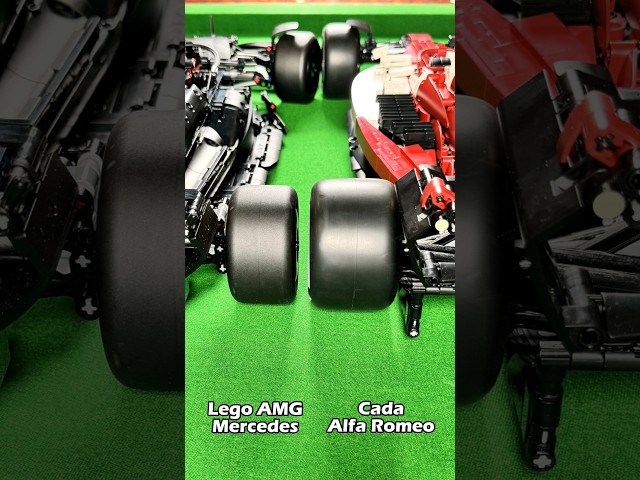 Lego vs Formel 1: Cada Alfa vs Lego AMG - Premium X vs Lego