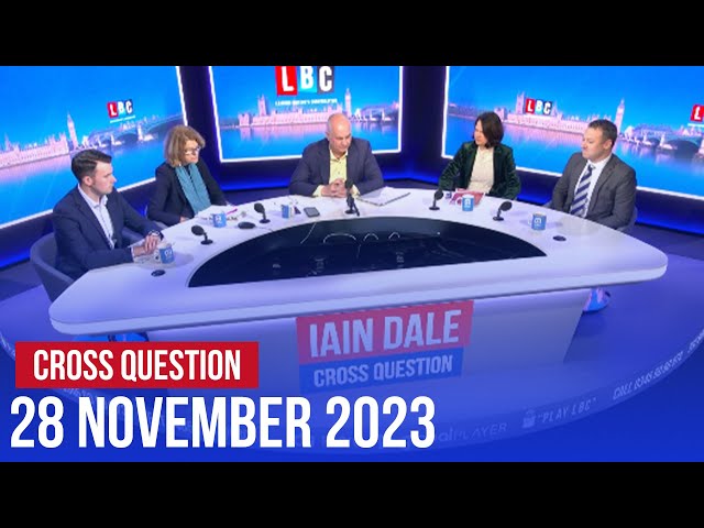 Iain Dale hosts Cross Question 28/11 | Watch Again