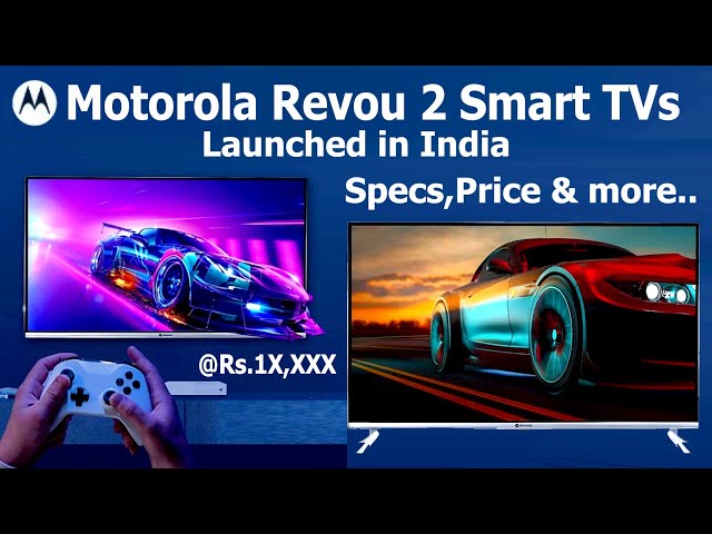 MOTOROLA Revou 2 Smart TV🔥Launched in India⚡Specs Price More #MotorolaRevou2 #Revou2TV #MotoRevou2