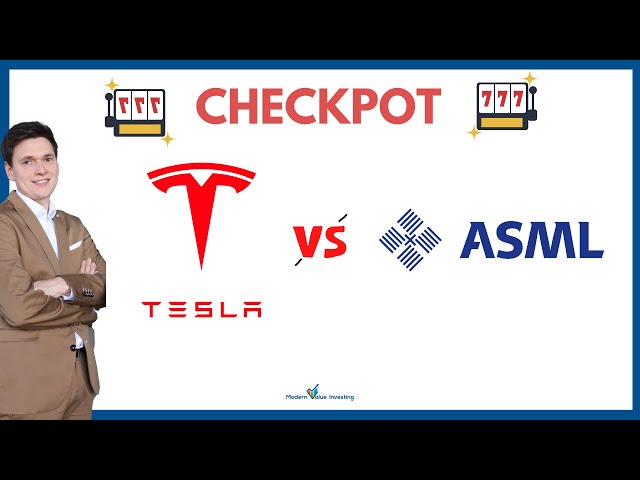 Tesla Aktie vs. ASML Aktie - Wer wird gekauft? Checkpot