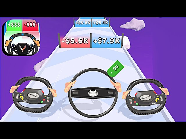 Steering Wheel Evolution ​- All Levels Gameplay Android,ios (Levels 27-33)