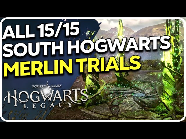 All 15 South Hogwarts Merlin Trials Hogwarts Legacy