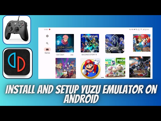 🔥How To Install And Setup Yuzu Emulator Android On Your Phone !! Yuzu Emulator best settings 🔥