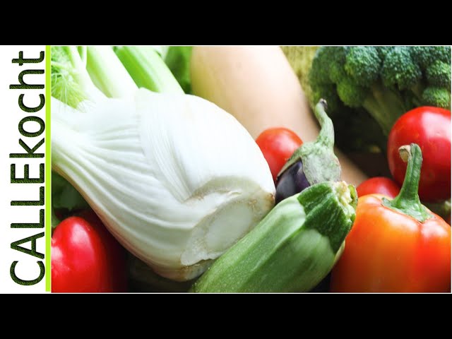 Gemüsebrühe selber machen - ein Rezept mit mediterranen Aromen
