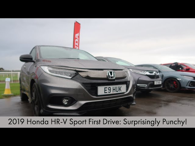 2019 Honda HR-V Sport First Drive: Surprisingly Punchy!