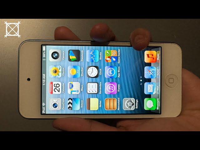 A look at an iPod touch?