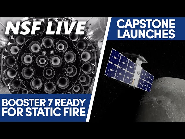 NSF Live: Discussing Booster 7 static fire plans, Rocket Lab's lunar mission, SLS rollback, and more