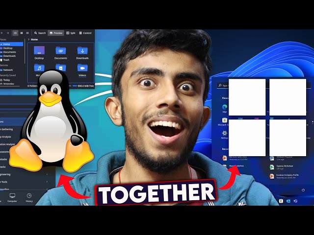 Windows + Linux Together 🔥 This Linux Distor Will Blowe Your Mind - Windows Fx Install