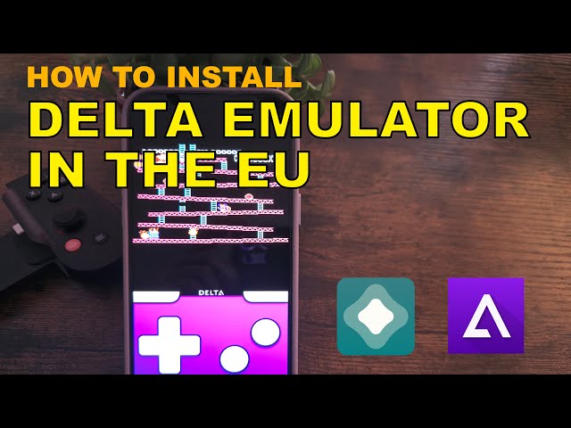 How to Install Delta Emulator in the EU | 4K