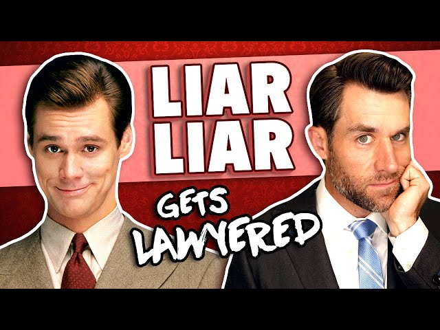 Real Lawyer Reacts to Liar Liar (Part 1)