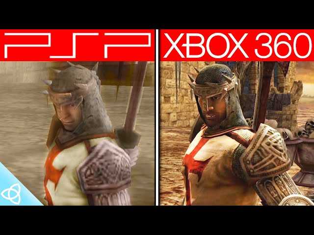 Dante's Inferno - PSP vs. Xbox 360 | Side by Side
