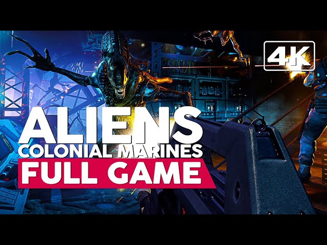 Aliens: Colonial Marines [TemplarGFX Mod] | Full Gameplay Walkthrough (PC 4K60FPS) No Commentary