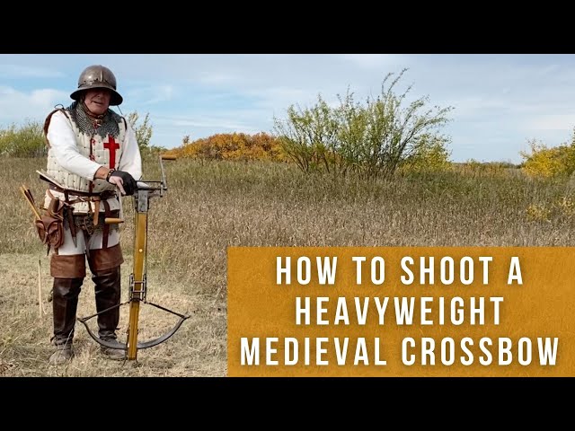 Shooting a Medieval Heavyweight Crossbow