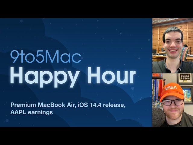 Premium MacBook Air, iOS 14.4 release, AAPL earnings